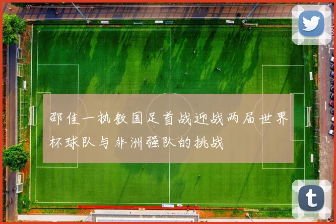 邵佳一执教国足首战迎战两届世界杯球队与非洲强队的挑战